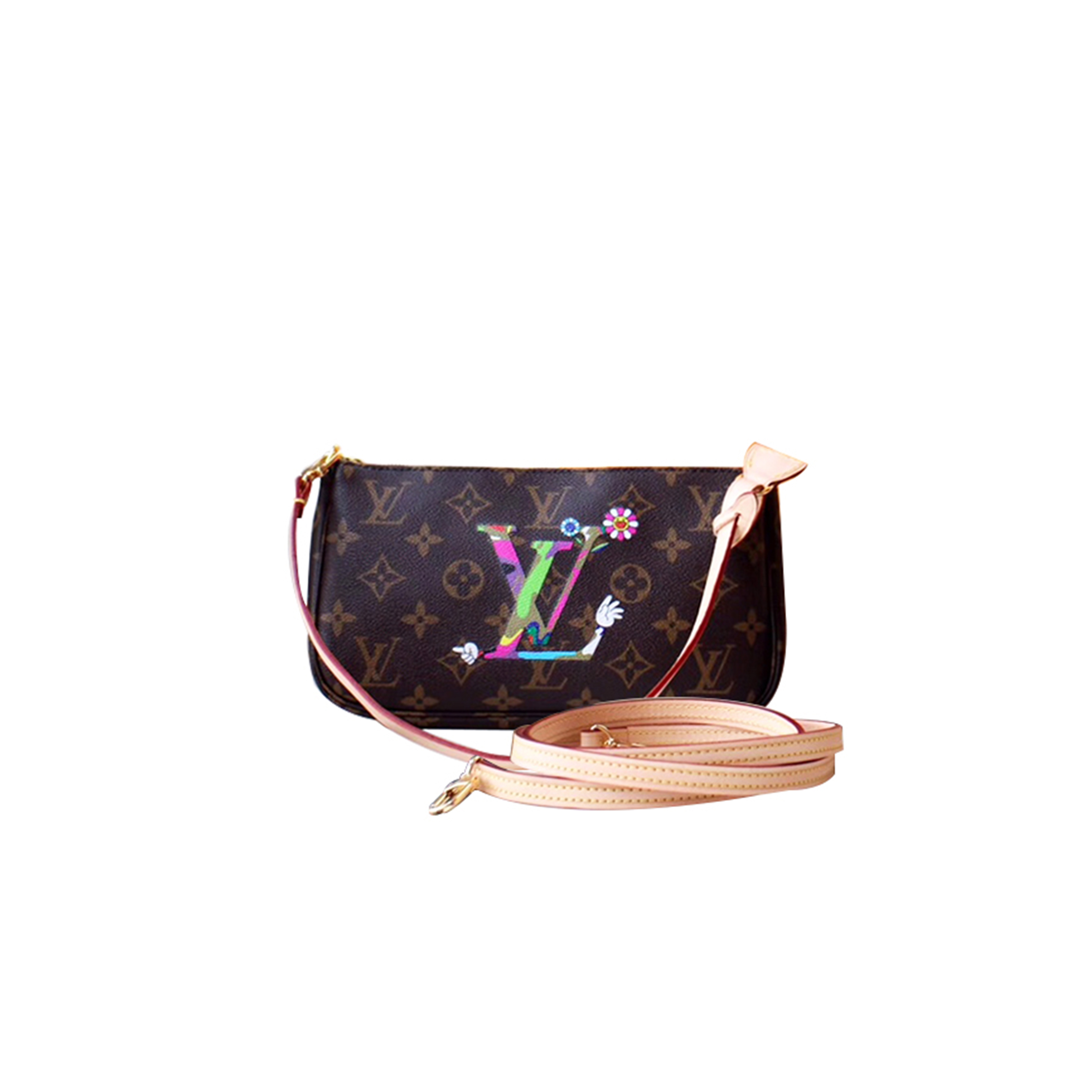 LOUIS VUITTON POCHETTE ACCESSOIRES CLUTCH BAG M51980 (23.5*14*3cm)